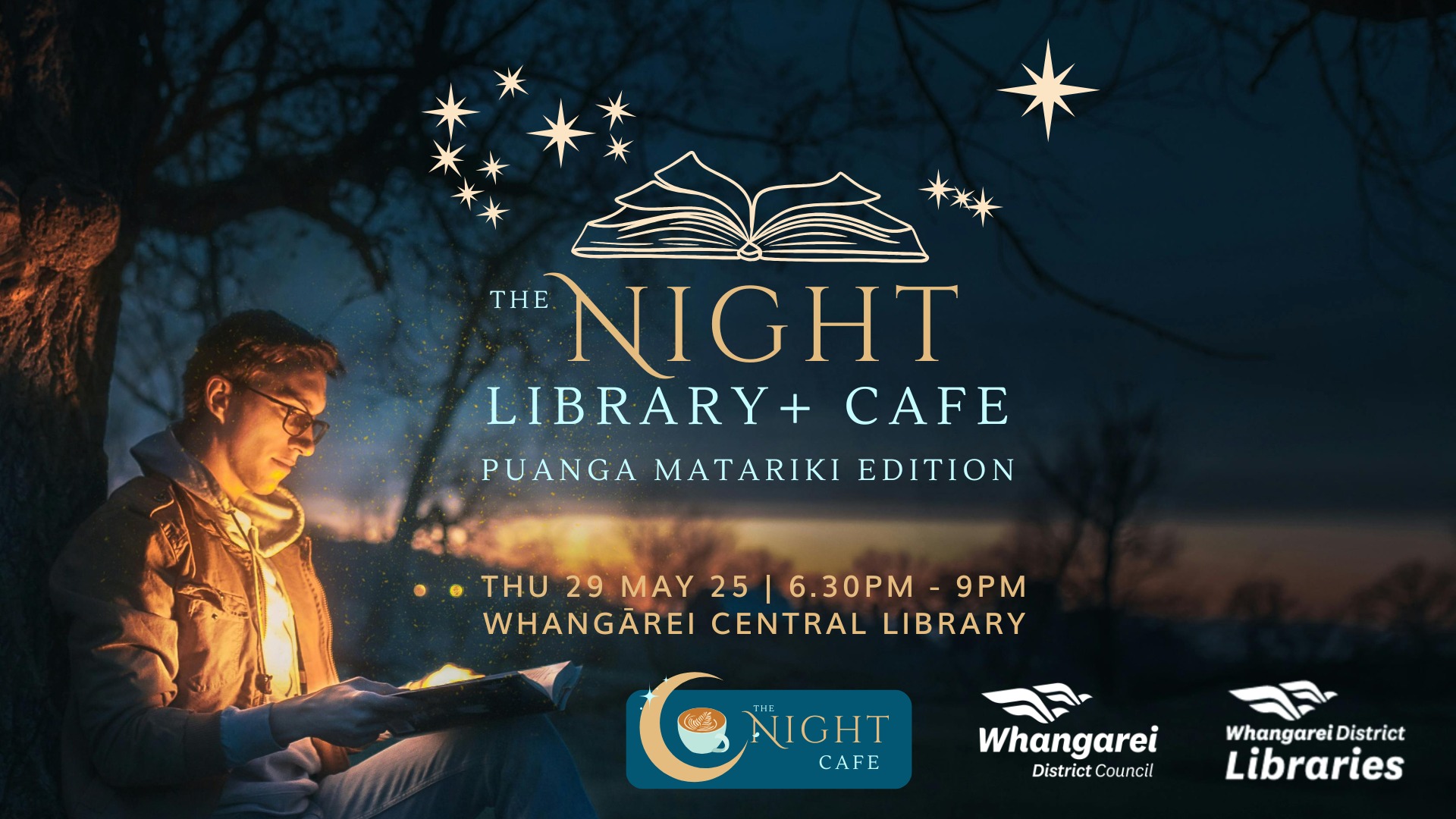 whangarei the night library cafe