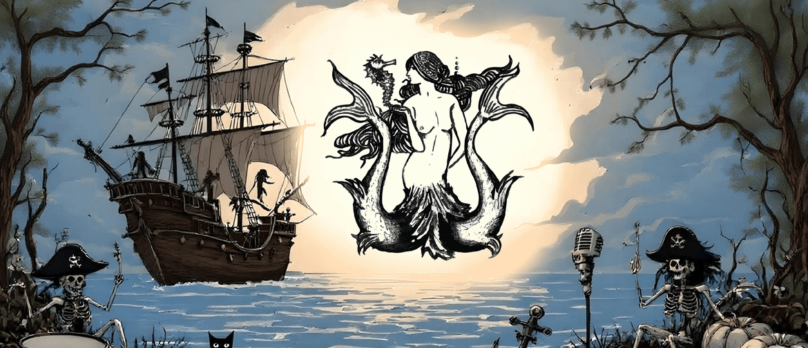 mermaid-bait-Lost-at-Sea-album-fundraiser-woodshed-whangarei-events