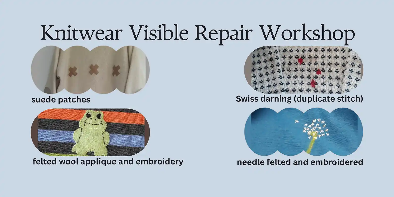 Knitwear-Visible-Repair-Workshop-events-whangarei